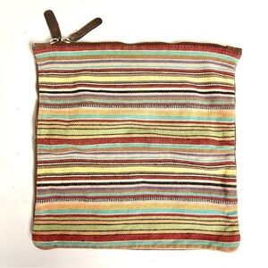 MAJE Boho cow leather cotton Retro clutch bags